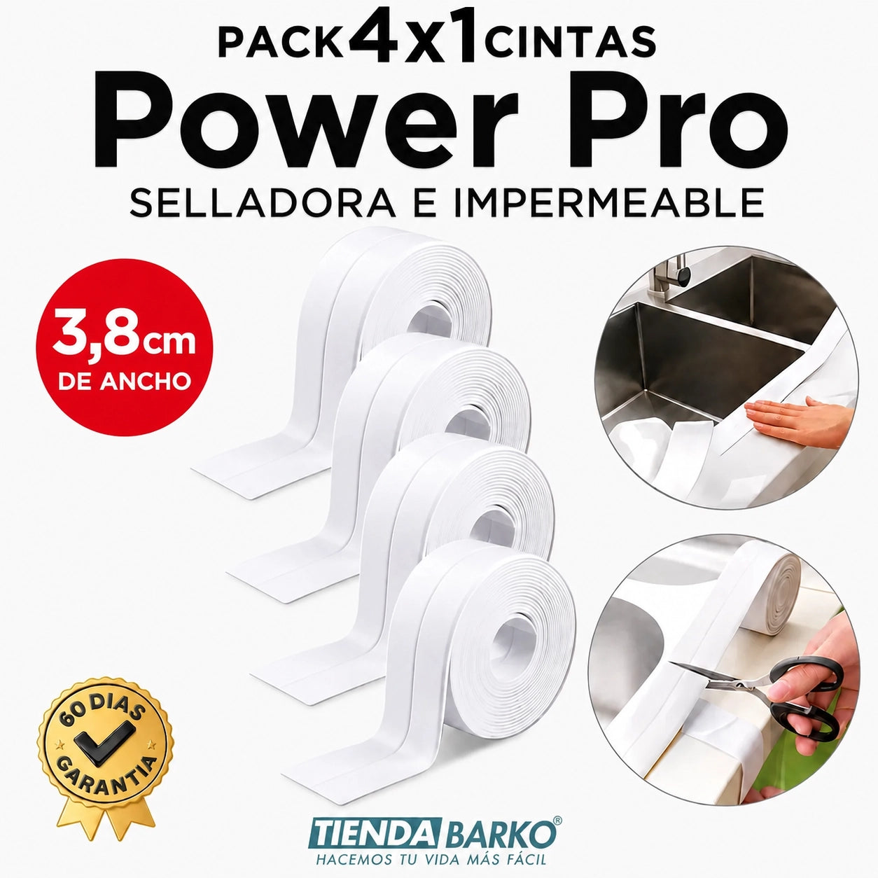 4x1 Cintas Power Pro