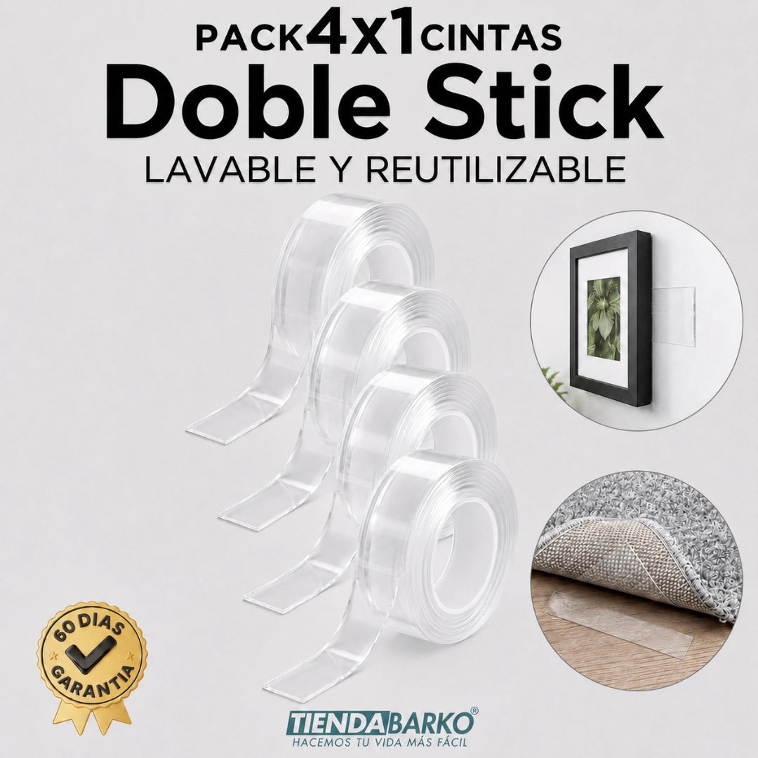 4x1 Cintas Doble Stick