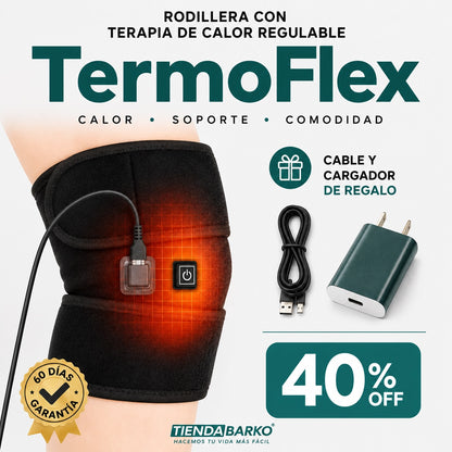 TermoFlex® - Rodillera con terapia de calor regulable