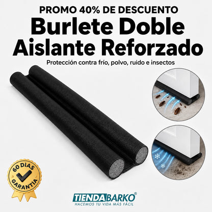 Burlete Doble Aislante Protector de Puerta - 40%OFF