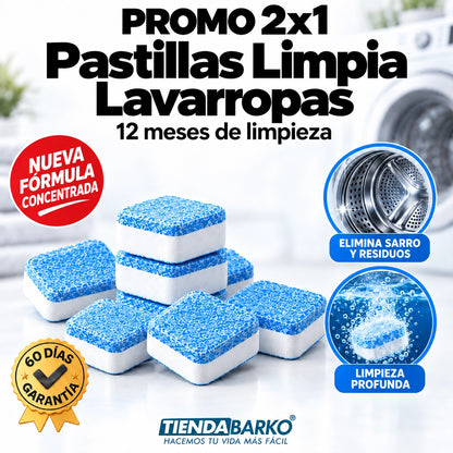 Pastillas Limpiadoras de Lavarropas