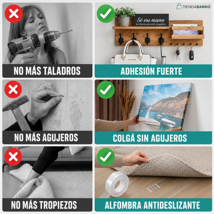 4x1 Cintas Doble Stick