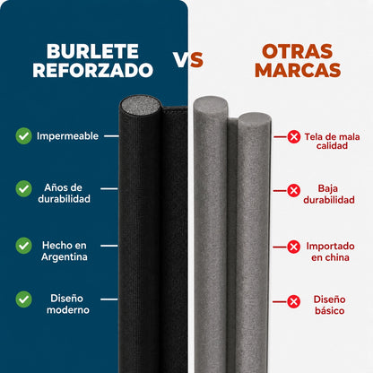 Burlete Doble Aislante Protector de Puerta - 40%OFF