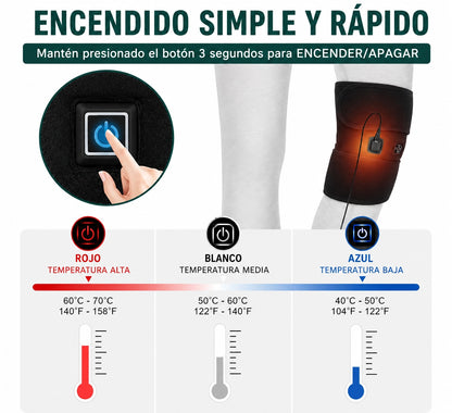 TermoFlex® - Rodillera con terapia de calor regulable