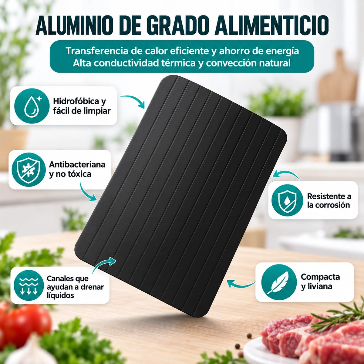 40%OFF - Tabla Térmica Descongeladora