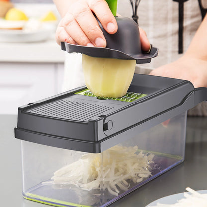 Kit Cocina Resuelta - Cortador 7 en 1 + Mini procesador.