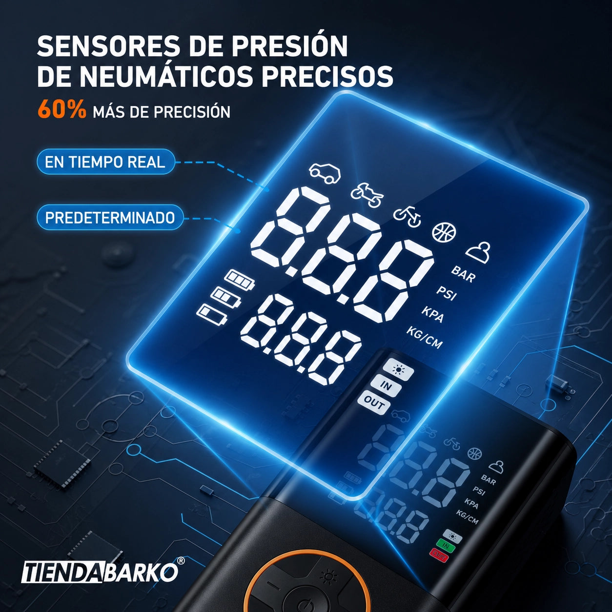 Compresor Portátil - 50%OFF