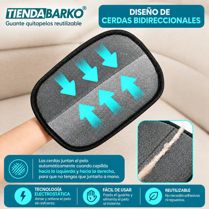 Guante Mágico® - Electroestático Quitapelos