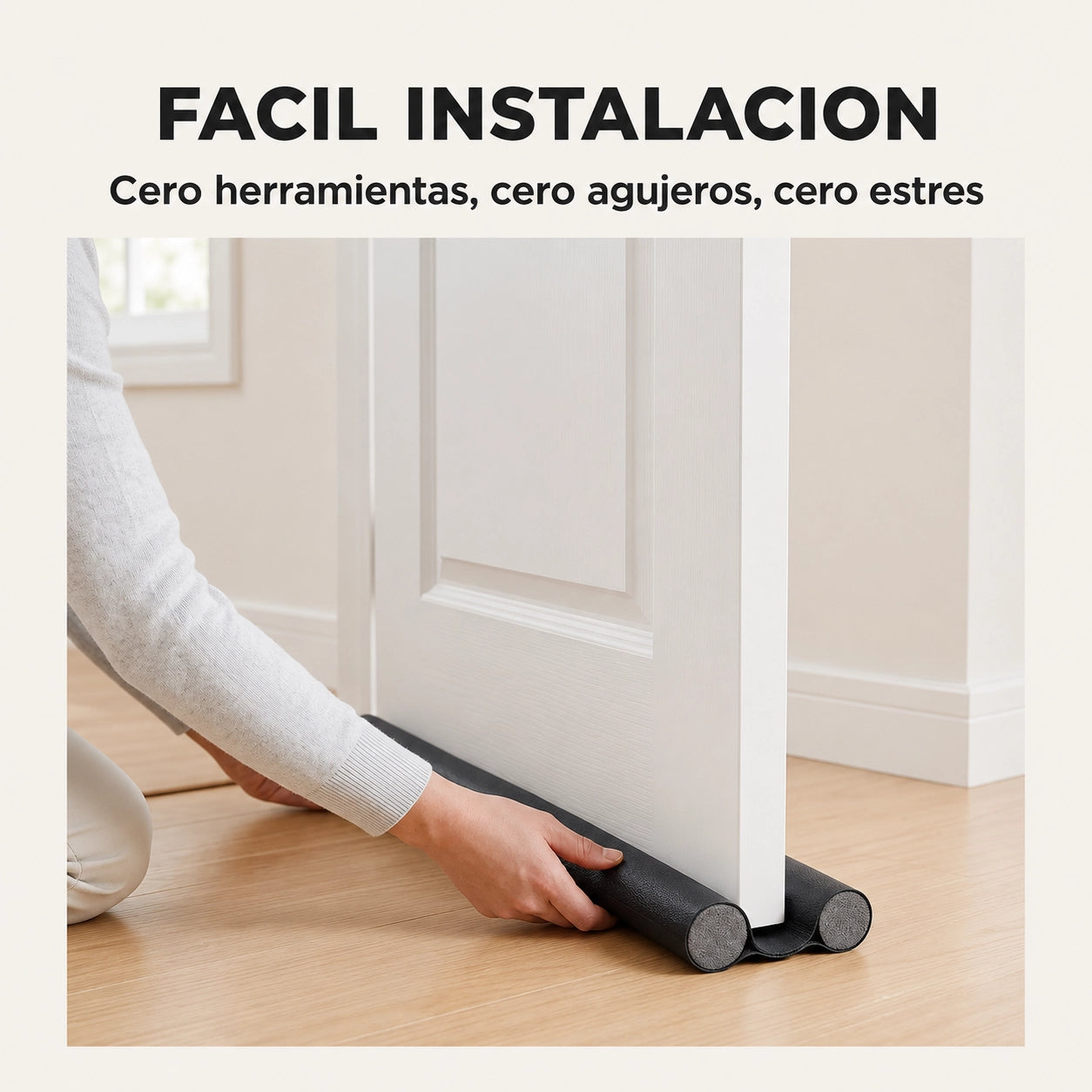 Burlete Doble Aislante Protector de Puerta - 40%OFF