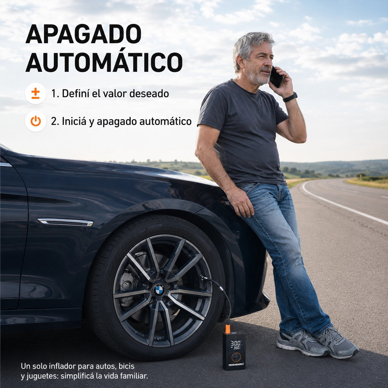 Compresor Portátil - 50%OFF