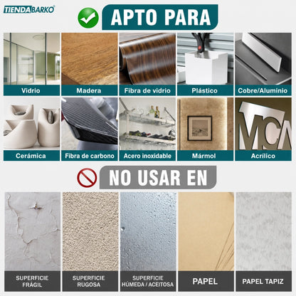 4x1 Cintas Doble Stick
