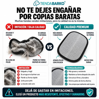 Guante Mágico® - Electroestático Quitapelos